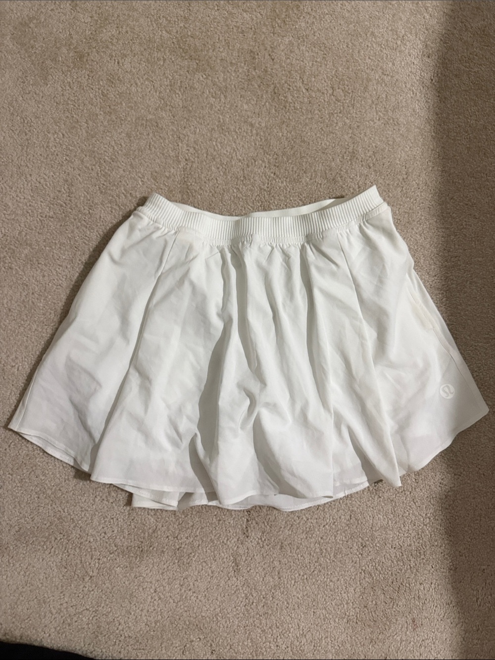 NEW Lululemon White Skort